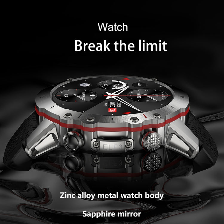 LEMFO ELF3 1.39 inch Silicone Strap Smart Watch