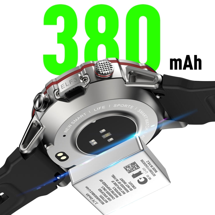 LEMFO ELF3 1.39 inch Silicone Strap Smart Watch