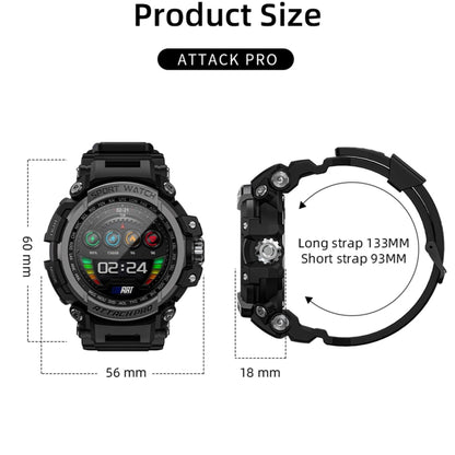 LOKMAT ATTACK Pro 1.39 inch BT5.1 Smart Sport Watch