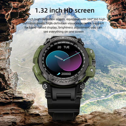 LOKMAT ATTACK Pro 1.39 inch BT5.1 Smart Sport Watch