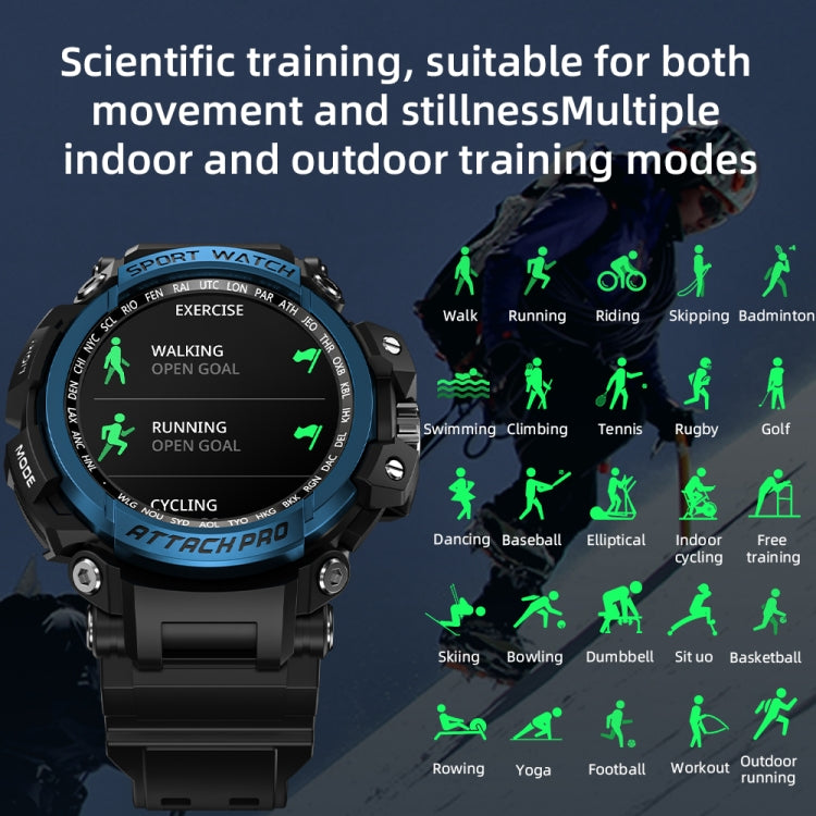 LOKMAT ATTACK Pro 1.32 inch BT5.1 Smart Sport Watch