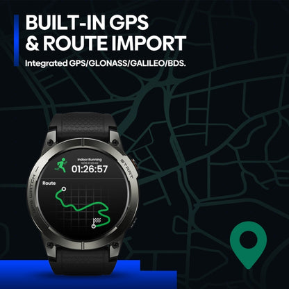 Zeblaze Stratos 3 Pro 1.43 inch AMOLED Screen Sports Smart Watch Support Bluetooth Call����������...