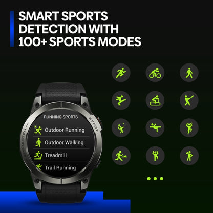 Zeblaze Stratos 3 Pro 1.43 inch AMOLED Screen Sports Smart Watch Support Bluetooth Call����������...