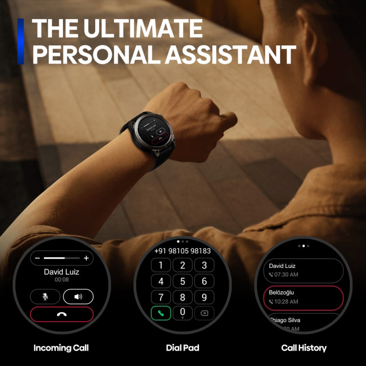 Zeblaze Stratos 3 Pro 1.43 inch AMOLED Screen Sports Smart Watch Support Bluetooth Call����������...