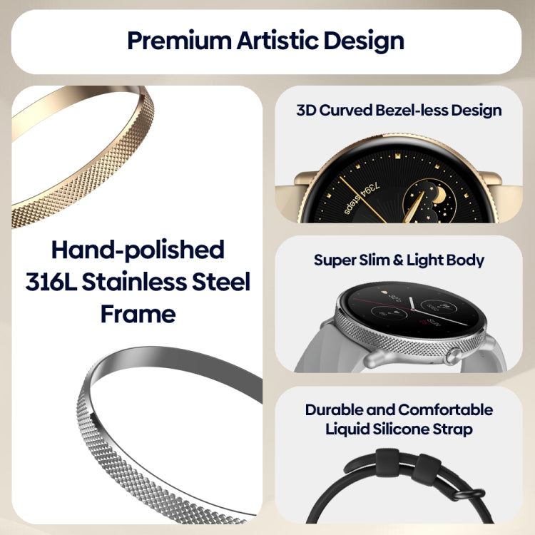 Zeblaze GTR 3 Pro 1.43 inch Screen Voice Calling Smart Watch