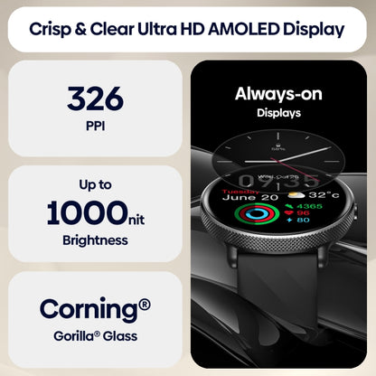 Zeblaze GTR 3 Pro 1.43 inch Screen Voice Calling Smart Watch