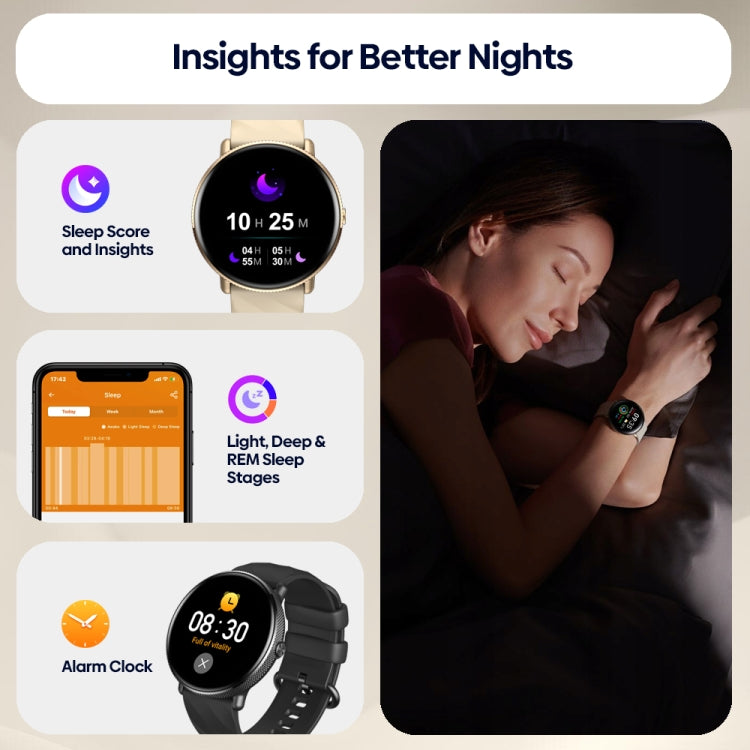 Zeblaze GTR 3 Pro 1.43 inch Screen Voice Calling Smart Watch