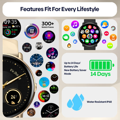 Zeblaze GTR 3 Pro 1.43 inch Screen Voice Calling Smart Watch