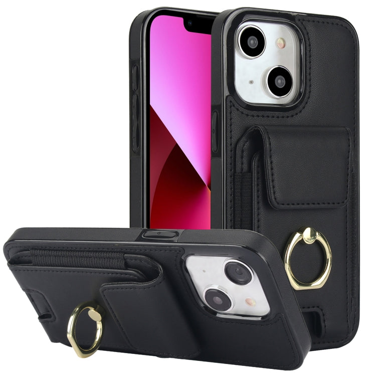 Elastic Card Bag Ring Holder Phone Case
