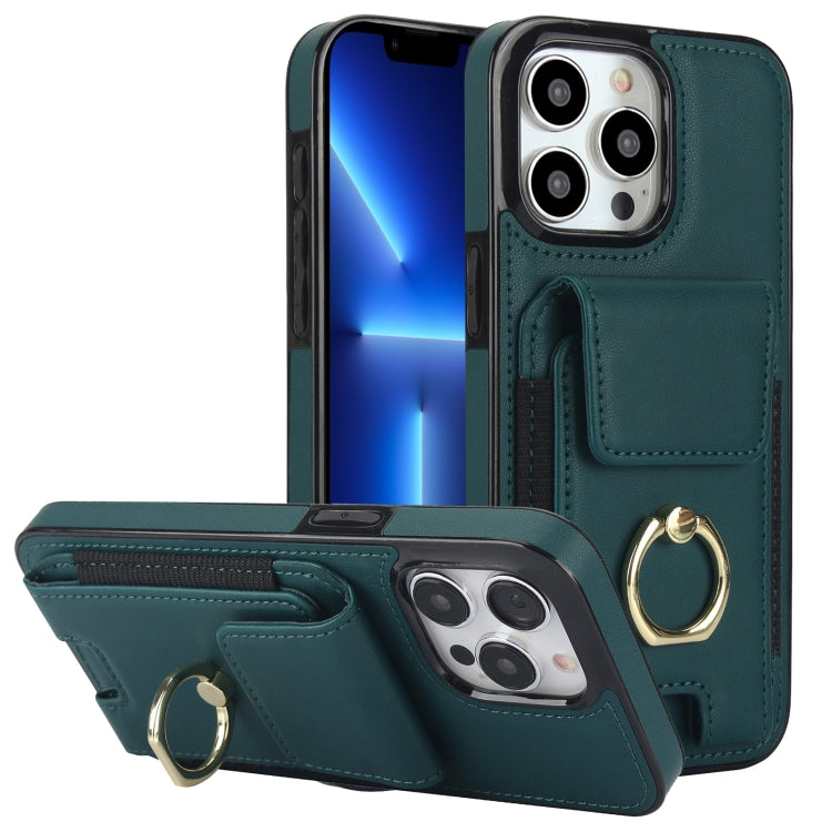 Elastic Card Bag Ring Holder Phone Case