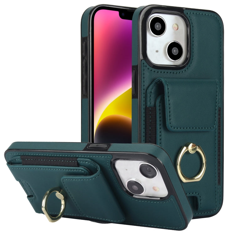 Elastic Card Bag Ring Holder Phone Case