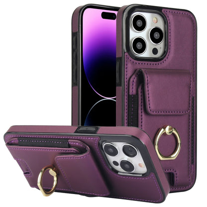 Elastic Card Bag Ring Holder Phone Case