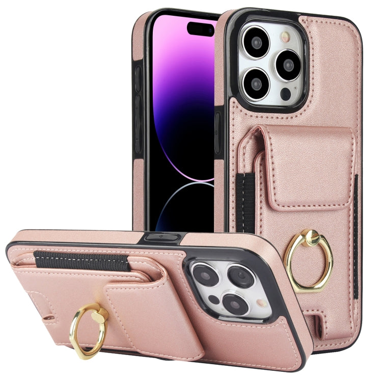 Elastic Card Bag Ring Holder Phone Case