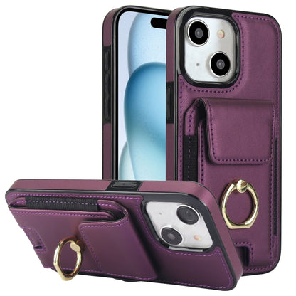 Elastic Card Bag Ring Holder Phone Case