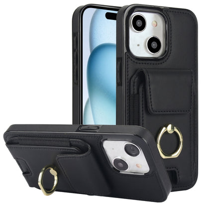 Elastic Card Bag Ring Holder Phone Case