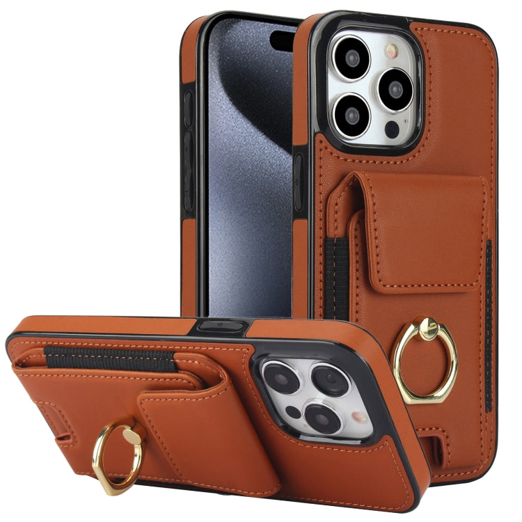 Elastic Card Bag Ring Holder Phone Case