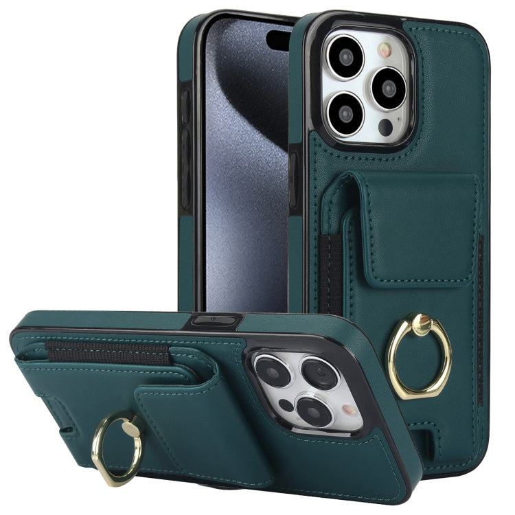 Elastic Card Bag Ring Holder Phone Case