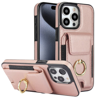 Elastic Card Bag Ring Holder Phone Case