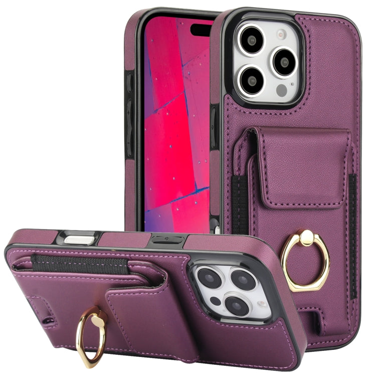 Elastic Card Bag Ring Holder Phone Case