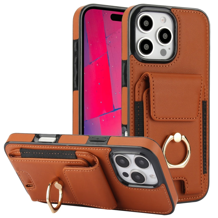 Elastic Card Bag Ring Holder Phone Case