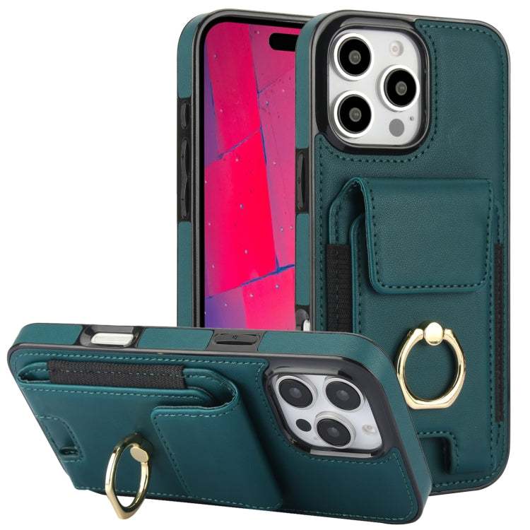 Elastic Card Bag Ring Holder Phone Case