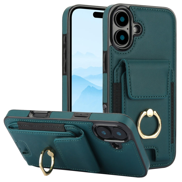 Elastic Card Bag Ring Holder Phone Case