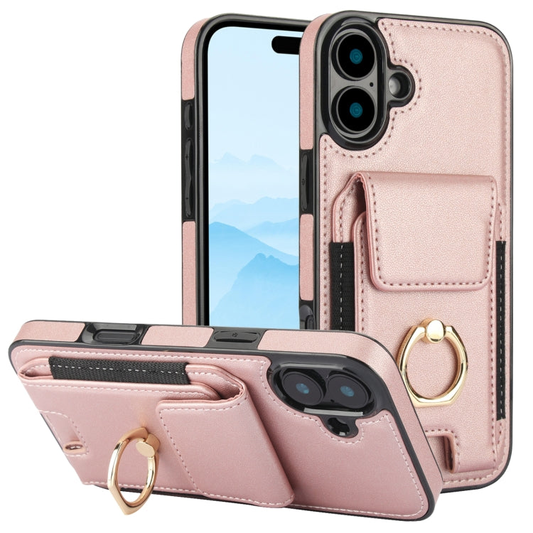 Elastic Card Bag Ring Holder Phone Case
