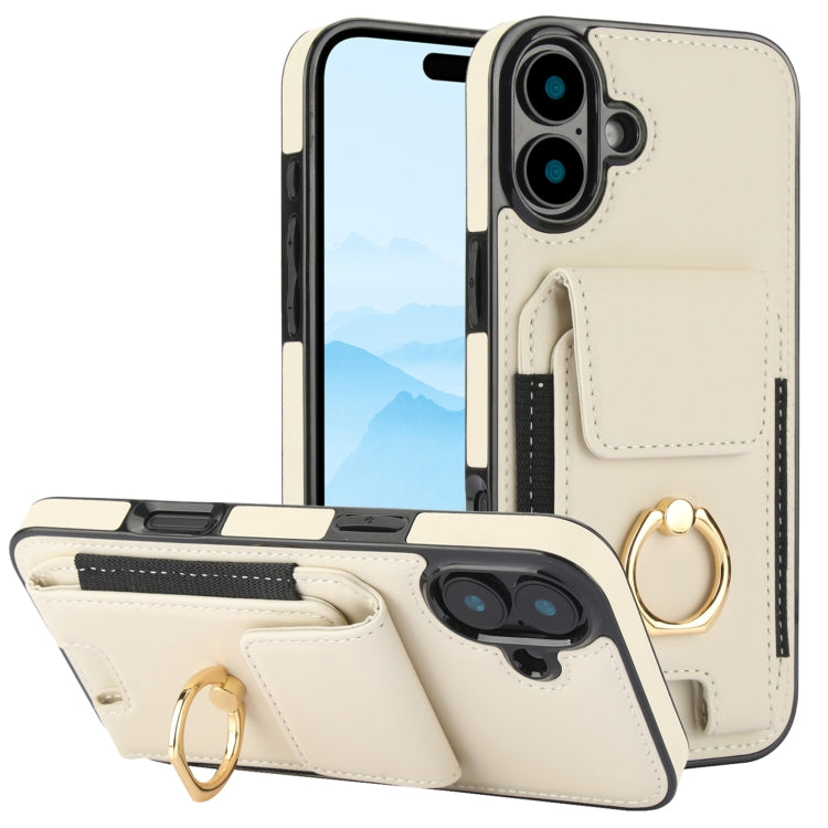 Elastic Card Bag Ring Holder Phone Case