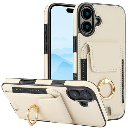 Elastic Card Bag Ring Holder Phone Case