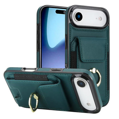 Elastic Card Bag Ring Holder Phone Case