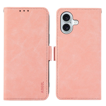 ABEEL Frosted Magnetic RFID Leather Phone Case