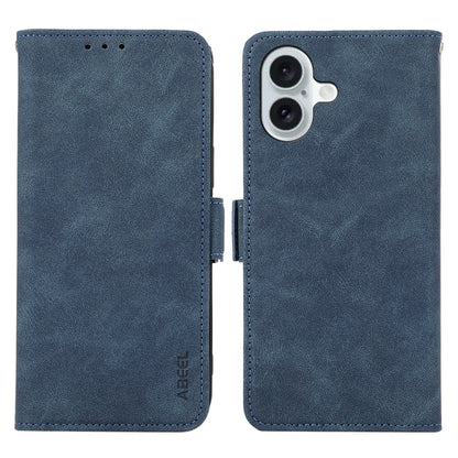 ABEEL Frosted Magnetic RFID Leather Phone Case
