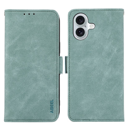 ABEEL Frosted Magnetic RFID Leather Phone Case
