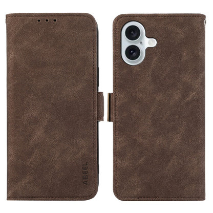 ABEEL Frosted Magnetic RFID Leather Phone Case