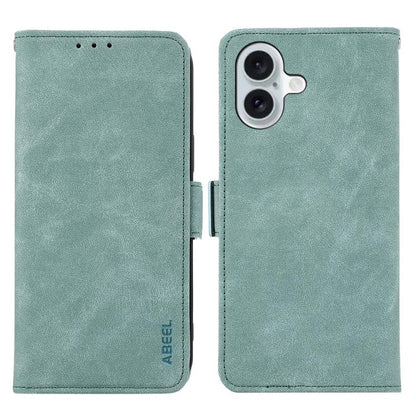 ABEEL Frosted Magnetic RFID Leather Phone Case