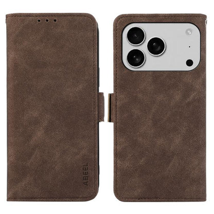 ABEEL Frosted Magnetic RFID Leather Phone Case