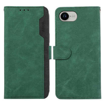 ABEEL Color Block Magnetic RFID Leather Phone Case