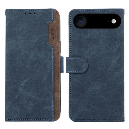 ABEEL Color Block Magnetic RFID Leather Phone Case