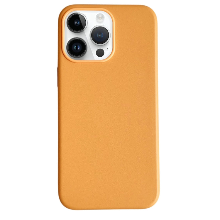 Pure Color Leather Magsafe Magnetic Phone Case, For iPhone 16 Pro Max, For iPhone 16 Pro���������...