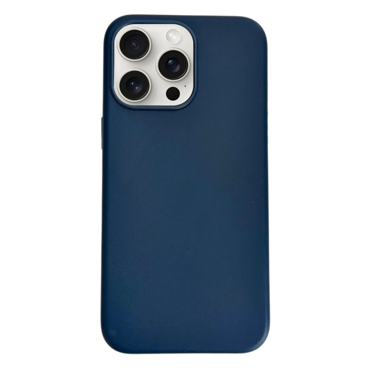 Pure Color Leather Magsafe Magnetic Phone Case, For iPhone 16 Pro Max, For iPhone 16 Pro���������...