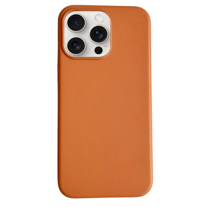 Pure Color Leather Magsafe Magnetic Phone Case, For iPhone 16 Pro Max, For iPhone 16 Pro���������...