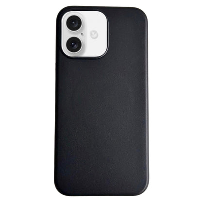 Pure Color Leather Magsafe Magnetic Phone Case, For iPhone 16 Pro Max, For iPhone 16 Pro���������...