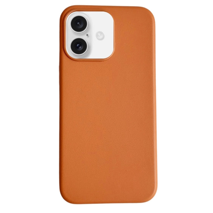 Pure Color Leather Magsafe Magnetic Phone Case, For iPhone 16 Pro Max, For iPhone 16 Pro���������...