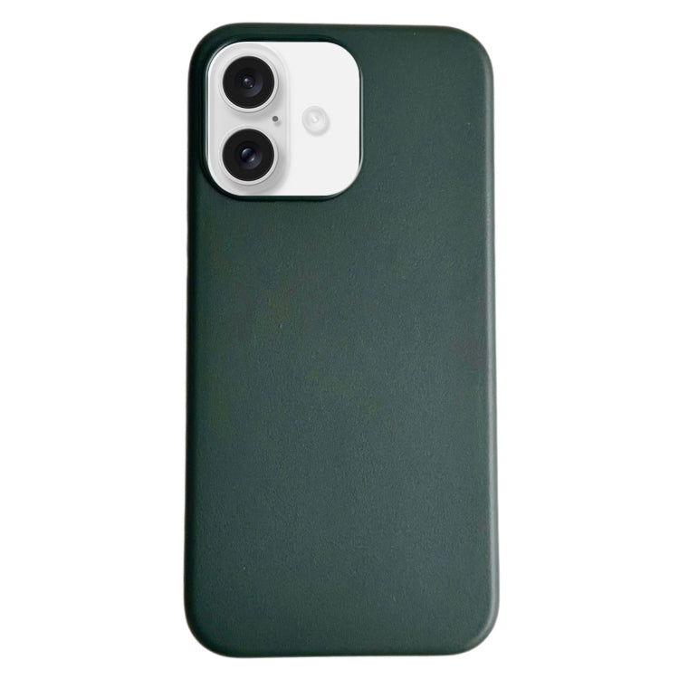 Pure Color Leather Magsafe Magnetic Phone Case, For iPhone 16 Pro Max, For iPhone 16 Pro���������...