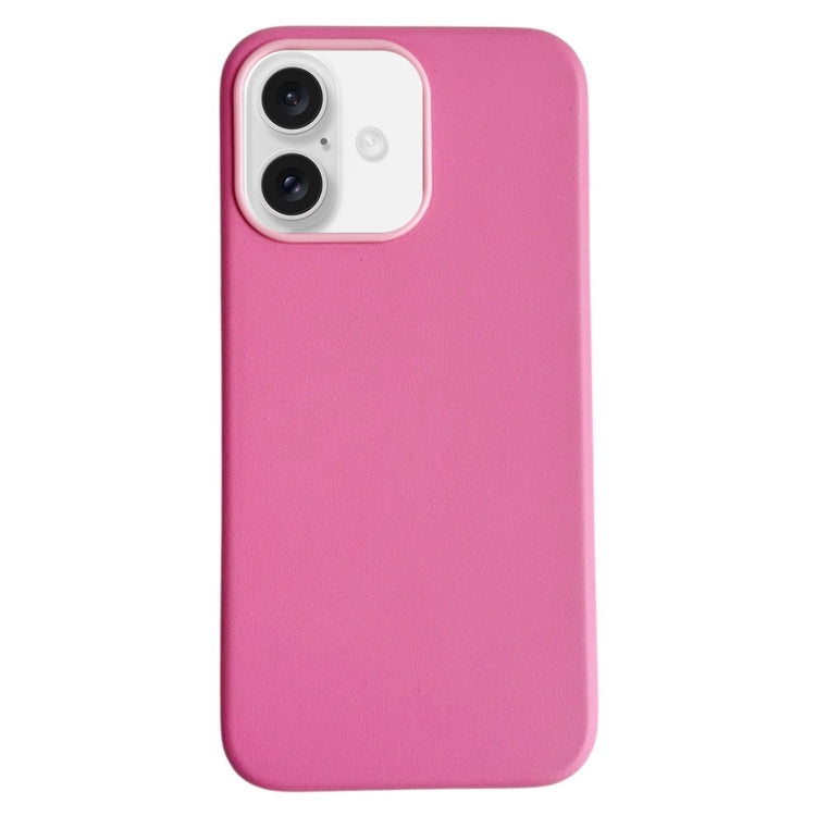 Pure Color Leather Magsafe Magnetic Phone Case, For iPhone 16 Pro Max, For iPhone 16 Pro���������...