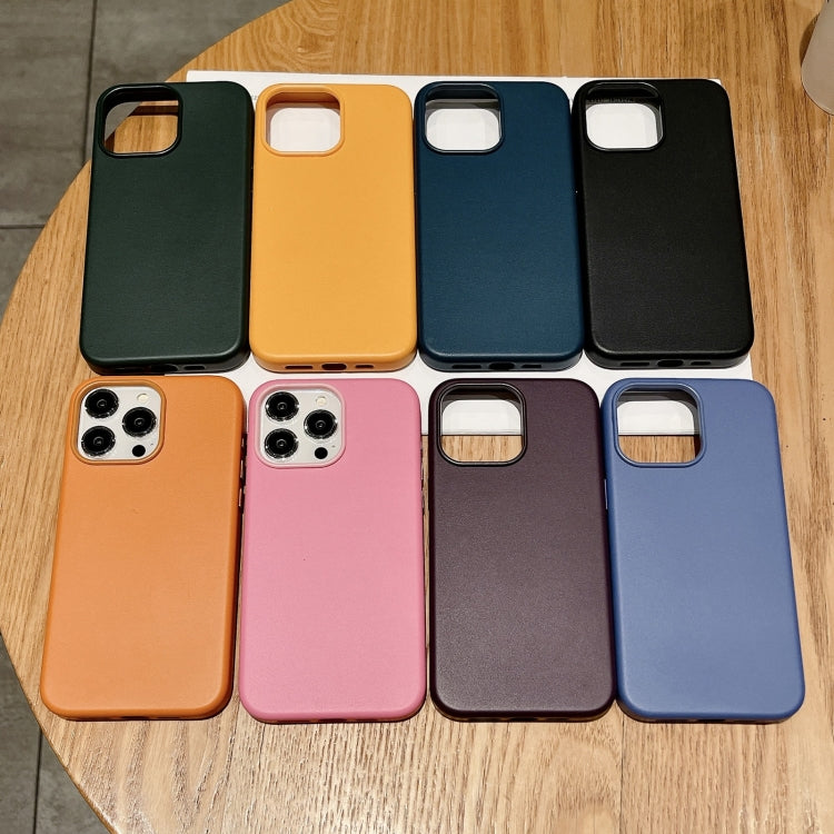 Pure Color Leather Magsafe Magnetic Phone Case, For iPhone 13 Pro Max, For iPhone 13 Pro���������...