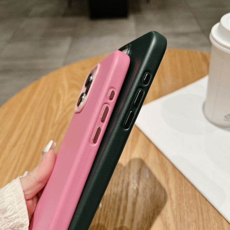 Pure Color Leather Magsafe Magnetic Phone Case, For iPhone 13 Pro Max, For iPhone 13 Pro���������...
