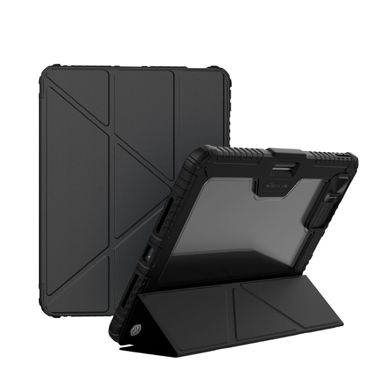 NILLKIN Bumper Pro Multi-angle Folding Style Tablet Leather Case, For iPad Air 13 2024 / 2025����...