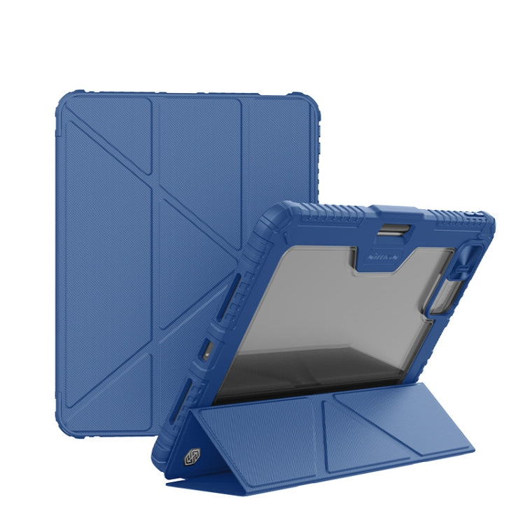 NILLKIN Bumper Pro Multi-angle Folding Style Tablet Leather Case, For iPad Air 13 2024 / 2025����...