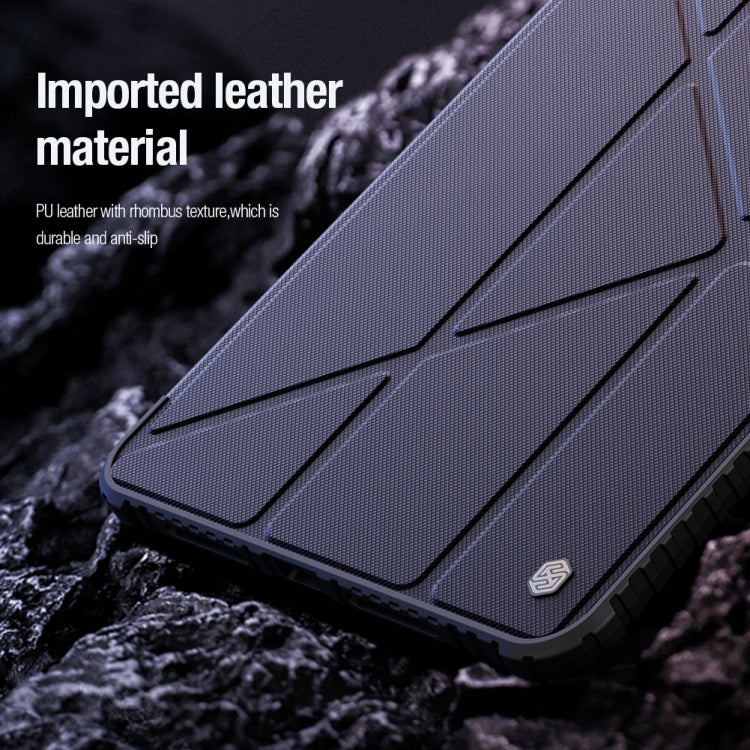 NILLKIN Bumper Pro Multi-angle Folding Style Tablet Leather Case, For iPad Air 13 2024 / 2025����...